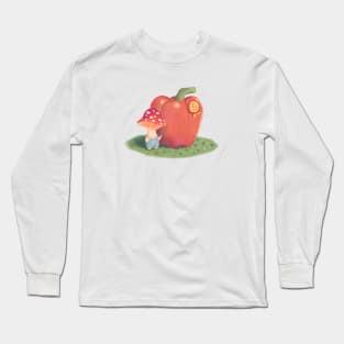 Farmer Mushroom Long Sleeve T-Shirt